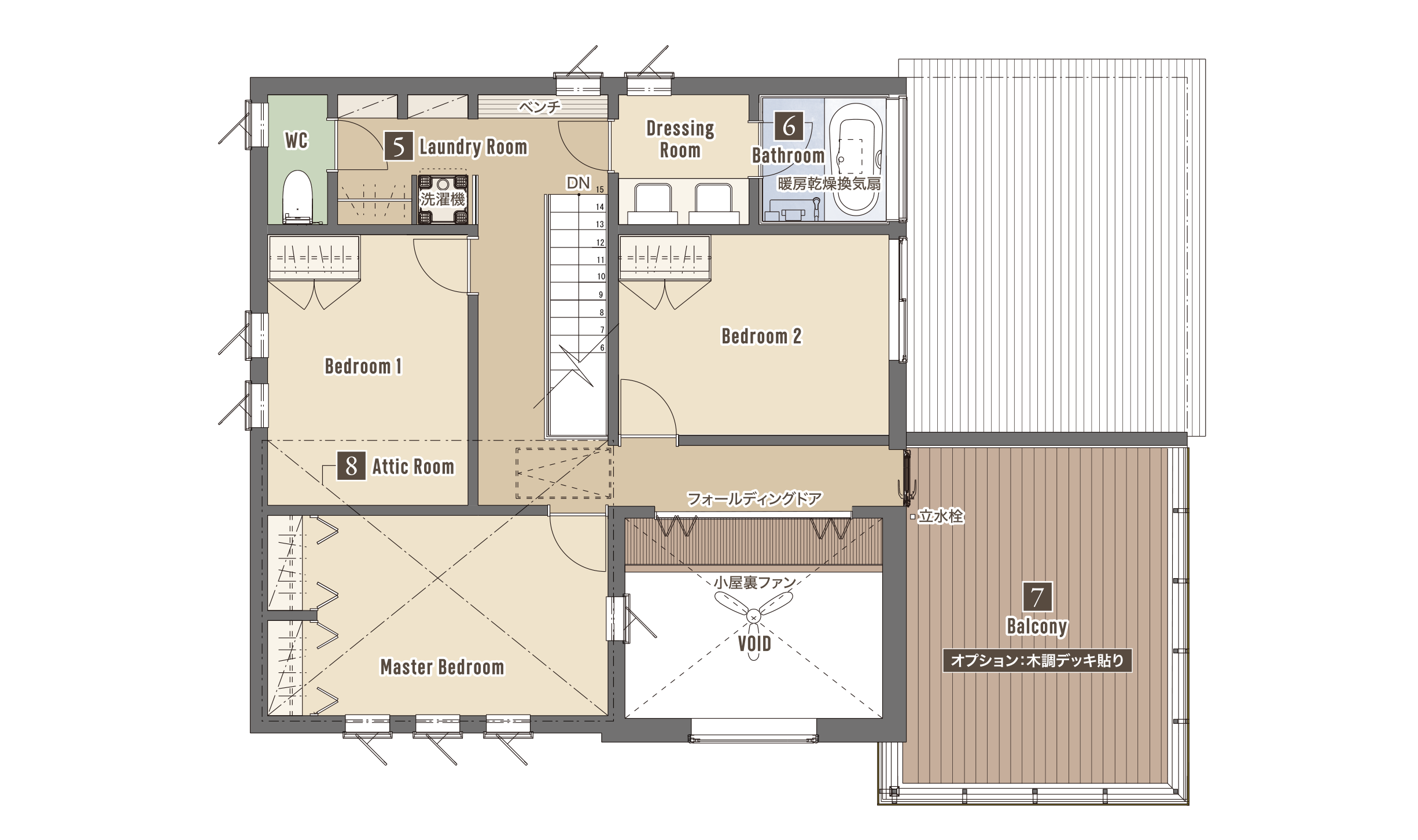 GARAGE HOUSE 間取り図